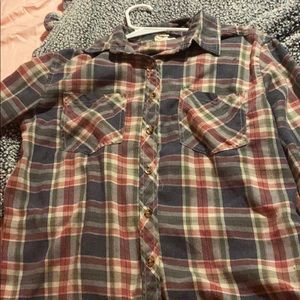A flannel shirt